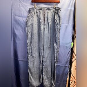 Dior Shimmering Gray Windbreaker Pants